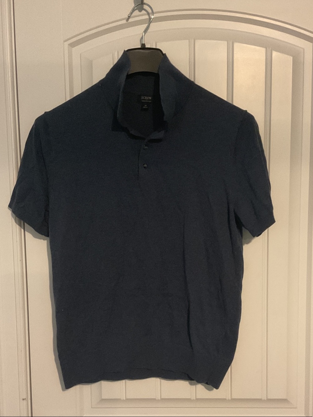 J. Crew Men’s Navy Short-Sleeve Polo
